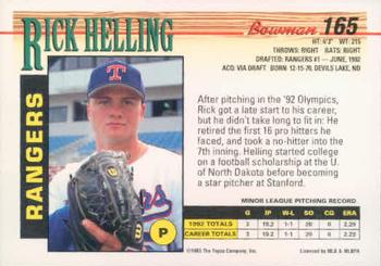 Rick Helling  baseball card collectible - Main Image 2