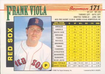 Frank Viola  baseball card collectible - Main Image 2