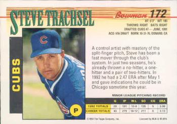 Steve Trachsel  baseball card collectible - Main Image 2