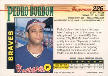 Pedro Borbon  baseball card collectible - Main Image 2