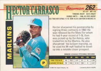 Hector Carrasco  baseball card collectible - Main Image 2