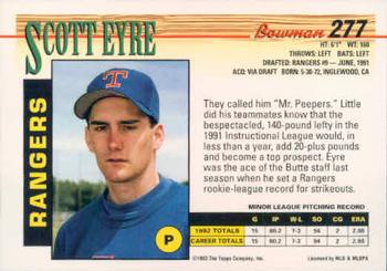 Scott Eyre  baseball card collectible - Main Image 2
