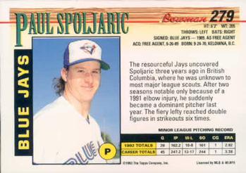Paul Spoljaric  baseball card collectible - Main Image 2
