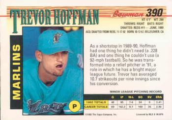 Trevor Hoffman  baseball card collectible - Main Image 2