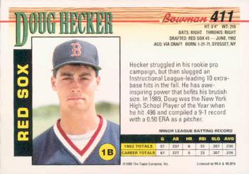 Doug Hecker  baseball card collectible - Main Image 2