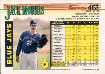 Jack Morris  baseball card collectible - Main Image 2