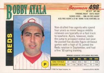 Bobby Ayala  baseball card collectible - Main Image 2