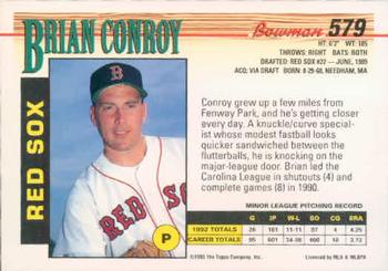 Brian Conroy  baseball card collectible - Main Image 2