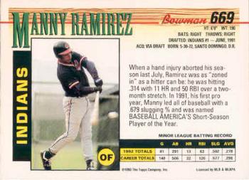 Manny Ramirez  baseball card collectible - Main Image 2