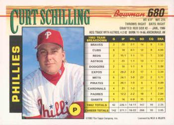 Curt Schilling  baseball card collectible - Main Image 2