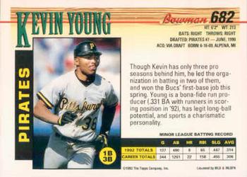 Kevin Young  baseball card collectible - Main Image 2
