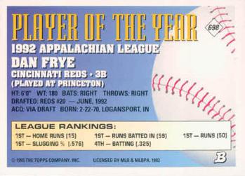 Dan Frye  baseball card collectible - Main Image 2