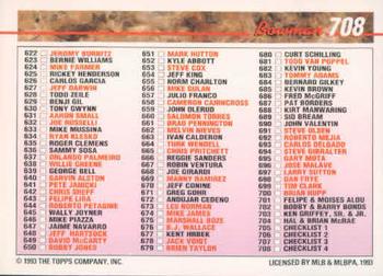 Checklist 4: 532-708  baseball card collectible - Main Image 2