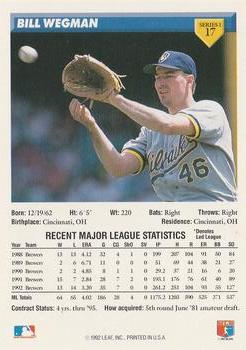 Bill Wegman  baseball card collectible - Main Image 2