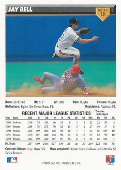 Jay Bell  baseball card collectible - Main Image 2