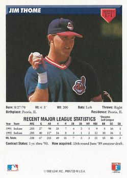 Jim Thome  baseball card collectible - Main Image 2