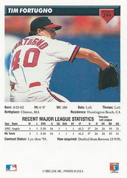 Tim Fortugno  baseball card collectible - Main Image 2