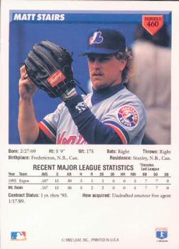 Matt Stairs  baseball card collectible - Main Image 2