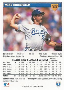 Mike Boddicker  baseball card collectible - Main Image 2