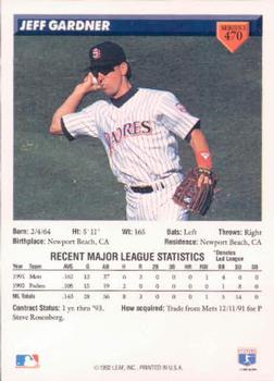 Jeff Gardner  baseball card collectible - Main Image 2