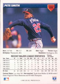 Pete Smith  baseball card collectible - Main Image 2