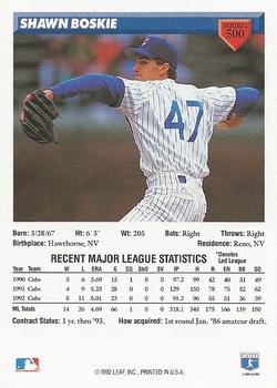 Shawn Boskie  baseball card collectible - Main Image 2