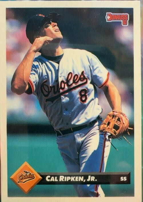 Cal Ripken, Jr.  baseball card collectible - Main Image 3