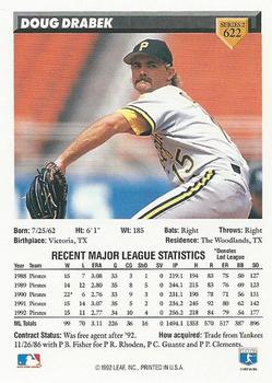 Doug Drabek  baseball card collectible - Main Image 2