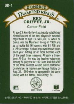 Ken Griffey, Jr.  baseball card collectible - Main Image 2