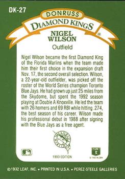 Nigel Wilson  baseball card collectible - Main Image 2