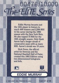 Eddie Murray  baseball card collectible - Main Image 2