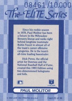 Paul Molitor  baseball card collectible - Main Image 2