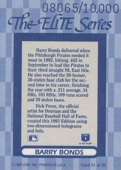 Barry Bonds  baseball card collectible - Main Image 2