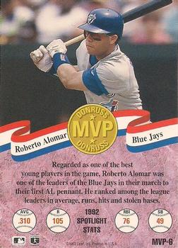 Roberto Alomar  baseball card collectible - Main Image 2