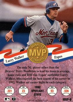 Larry Walker  baseball card collectible - Main Image 2