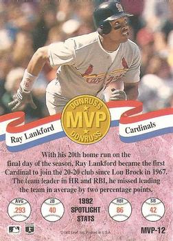 Ray Lankford  baseball card collectible - Main Image 2