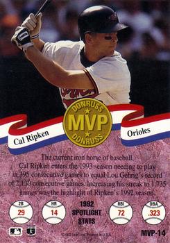 Cal Ripken  baseball card collectible - Main Image 2