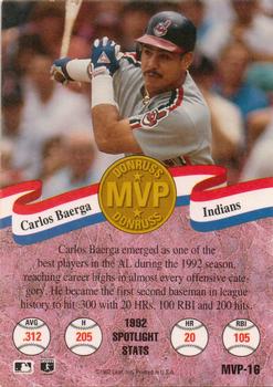 Carlos Baerga  baseball card collectible - Main Image 2