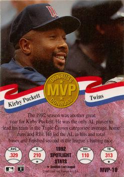 Kirby Puckett  baseball card collectible - Main Image 2