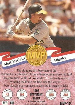 Mark McGwire  baseball card collectible - Main Image 2