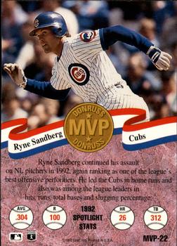 Ryne Sandberg  baseball card collectible - Main Image 2