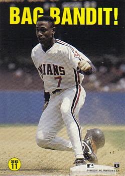 Kenny Lofton  baseball card collectible - Main Image 2
