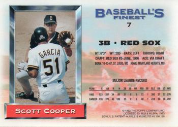 Scott Cooper  baseball card collectible - Main Image 2