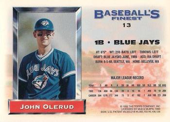 John Olerud  baseball card collectible - Main Image 2