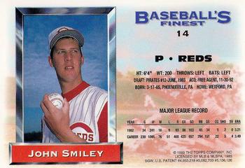 John Smiley  baseball card collectible - Main Image 2