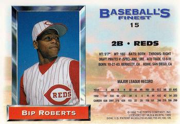 Bip Roberts  baseball card collectible - Main Image 2