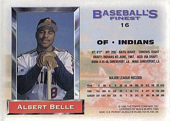 Albert Belle  baseball card collectible - Main Image 2