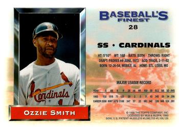 Ozzie Smith  baseball card collectible - Main Image 2