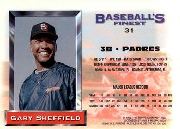 Gary Sheffield  baseball card collectible - Main Image 2