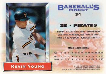 Kevin Young  baseball card collectible - Main Image 2